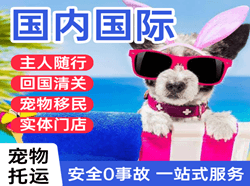 上海浦东航空邮寄国际宠物托运 【国